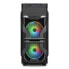 Sharkoon VG7-W RGB - Midi Tower - PC - Black - ATX - micro ATX - Mini-ATX - Acrylic - Multi