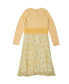 ფოტო #3 პროდუქტის Big Girls Pleated Cardigan Midi Dress