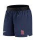 Women's Navy St. Louis Cardinals Authentic Collection Team Performance Shorts