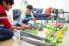 Фото #18 товара Детский автотрек Mario Kart Hot Wheels. 2 машинки: Марио и Йоши. С 5 лет. Серый, зеленый.