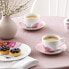 Kaffeeuntertassen Rose Garden 6er Set