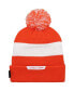 ფოტო #2 პროდუქტის Men's Orange Clemson Tigers Sideline Team Cuffed Knit Hat with Pom