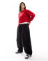 Jordan Brooklyn fleece sweatshirt in red