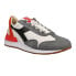 Diadora Equipe Mad Italia Lace Up Mens White Sneakers Casual Shoes 177158-C9343