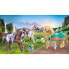 Фото #5 товара PLAYMOBIL Three Horses With Chairs Construction Game
