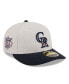 ფოტო #1 პროდუქტის Men's Black Colorado Rockies 2024 Fourth of July Low Profile 59FIFTY Fitted Hat