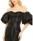 Women's Sweetheart Off The Shoulder Puff Sleeve Gown