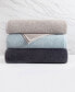 Фото #4 товара Venice Textured Cotton Bath Towel, 30" x 56"