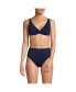 Women's DD-Cup Chlorine Resistant Twist Front Underwire Bikini Swimsuit Top