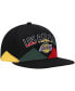 Фото #4 товара Men's Black Los Angeles Lakers Black History Month Snapback Hat