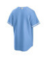 ფოტო #4 პროდუქტის Men's Light Blue Kansas City Royals Alternate Replica Team Logo Jersey