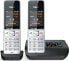 Фото #5 товара Telefon stacjonarny Gigaset Gigaset COMFORT 500A Duo, analogue telephone (silver/black, 2 handsets)