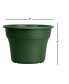 Plastic Planter Flower Pot Green 8 Inch