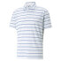 Фото #1 товара Puma Mattr Striper Short Sleeve Polo Shirt Mens Size M Casual 53745006