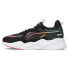 Фото #6 товара Puma RsX Wal Mas Camp Lace Up Mens Black Sneakers Casual Shoes 39094101