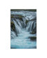 Danny Head Blue Water Waterfall Canvas Art - 20" x 25"