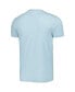 ფოტო #4 პროდუქტის Men's and Women's Light Blue Hamms Brass Tacks T-shirt