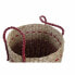 Фото #2 товара Набор корзин DKD Home Decor Натуральный Красный Морская трава (2 pcs) (34 x 34 x 40 cm)