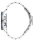 ფოტო #2 პროდუქტის Men's Essentials Chronograph Stainless Steel Bracelet Watch 43.9mm