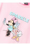 Фото #4 товара Minnie Mouse Baskılı Kız Çocuk Şortlu Pijama Takımı