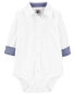 Baby The Classic Button-Front Bodysuit 18M