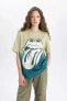 ФутболкаDefacto Rolling Stones Oversize Fit