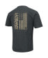 ფოტო #4 პროდუქტის Men's Heathered Black Oklahoma State Cowboys OHT Military-Inspired Appreciation Flag 2.0 T-shirt