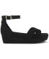 Фото #2 товара Women's Eviee Memory Foam Wedge Sandals, Created for Macy's