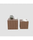 Walnut Nesting Tables Set - Living Room, Office, Bedroom