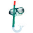 GENERICO Snorkelling Goggles And Snorkel Set 3 Assorted Colours green / yellow / blue, 7-14 Years - фото #2