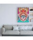 Dean Russo Hamsa Abstract Color Canvas Art - 19.5" x 26"