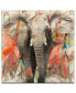 Фото #1 товара 'Saddle Ink Elephant I' Canvas Art Print