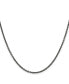 Chisel stainless Steel Oxidized Cable Chain Necklace