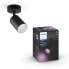Signify Philips Hue White and colour ambience Fugato single spotlight - Smart ceiling light - Black - Bluetooth - LED - GU10 - 5.7 W