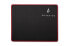 Фото #2 товара Verbatim SureFire Silent Flight 320 - Black - Red - Monochromatic - Fiber - Polyester - Rubber - Non-slip base - Gaming mouse pad