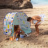 EUREKAKIDS Beach tent with 50+ upf anti-uv protection - hello summer