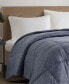 Фото #12 товара Comfort Cool Jersey Knit Oversized Down Alternative Comforter, Full/Queen