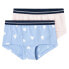 Фото #1 товара NAME IT Hipster Serenity Heart Panties 2 Units