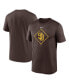 Фото #1 товара Men's Brown San Diego Padres Legend Icon Performance T-shirt