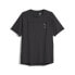 Puma Seasons Trail Running Crew Neck Short Sleeve T-Shirt Mens Black Casual Tops