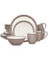 Colorwave Curve 16-Pc. Dinnerware Set, Service for 4