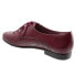 Фото #5 товара Trotters Lizzie T1858-755 Womens Burgundy Narrow Leather Loafer Flats Shoes