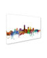 Фото #3 товара Michael Tompsett 'Cleveland Ohio Skyline' Canvas Art - 30" x 47"