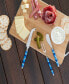 Фото #4 товара Jubilee Cheese Knife, Spreader and Fork Set - Shades of Denim