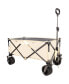 Фото #8 товара Heavy-Duty Collapsible Folding Utility Wagon Spacious, Compact, and All-Terrain