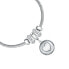 Beautiful steel bracelet Heart Drops SCZ1255