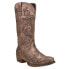 Roper Tall Stuff Embroidery Snip Toe Cowboy Womens Brown Casual Boots 09-021-15 7 - фото #2