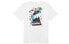 Фото #1 товара Vans 亚洲艺术家联名系列 个性印花短袖T恤 男款 白色 / Футболка Vans VN0A4RAYWHT T