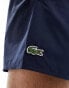 Lacoste logo swim shorts in navy