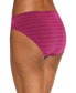 Seamfree Matte and Shine Hi-Cut Underwear 1306, Extended Sizes